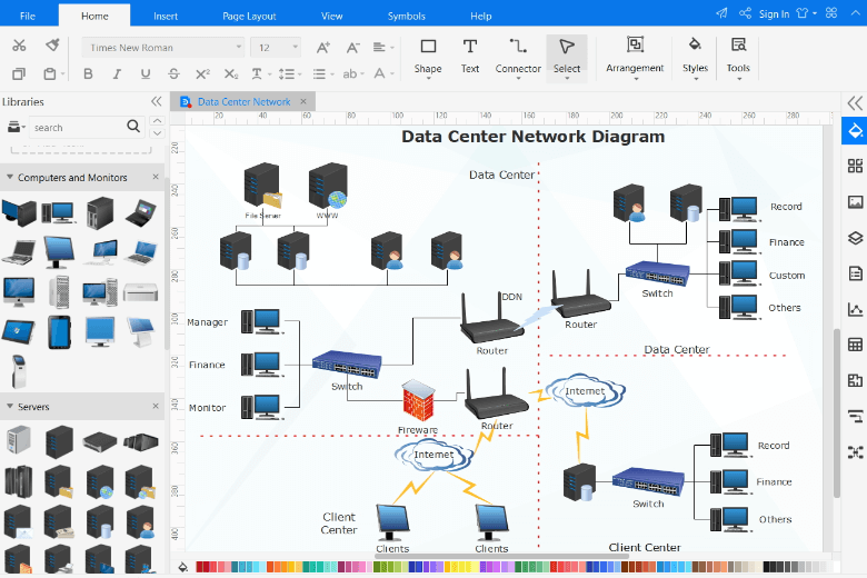 network diagram